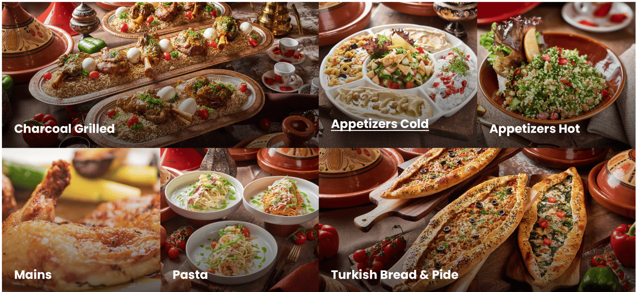 Tarboush restaurant in Arab Street