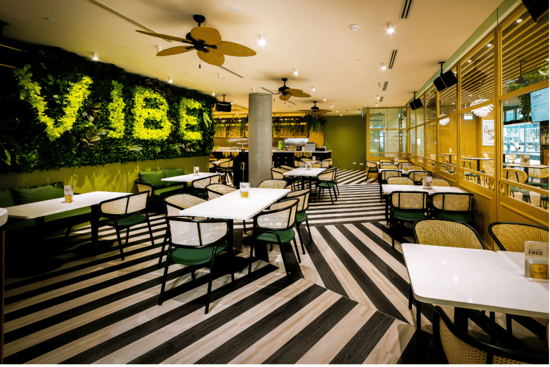 VIBE Bistro restaurant in Central Business District