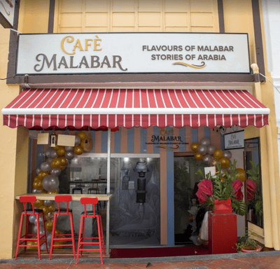 Cafè Malabar — Indian restaurant in Rochor