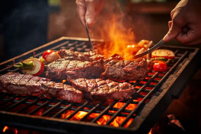 Ajoomma Korean Charcoal BBQ Restaurant — Korean restaurant in Outram