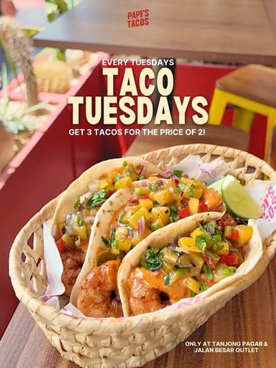 Papi's Tacos Jalan Besar — Mexican restaurant in Kallang