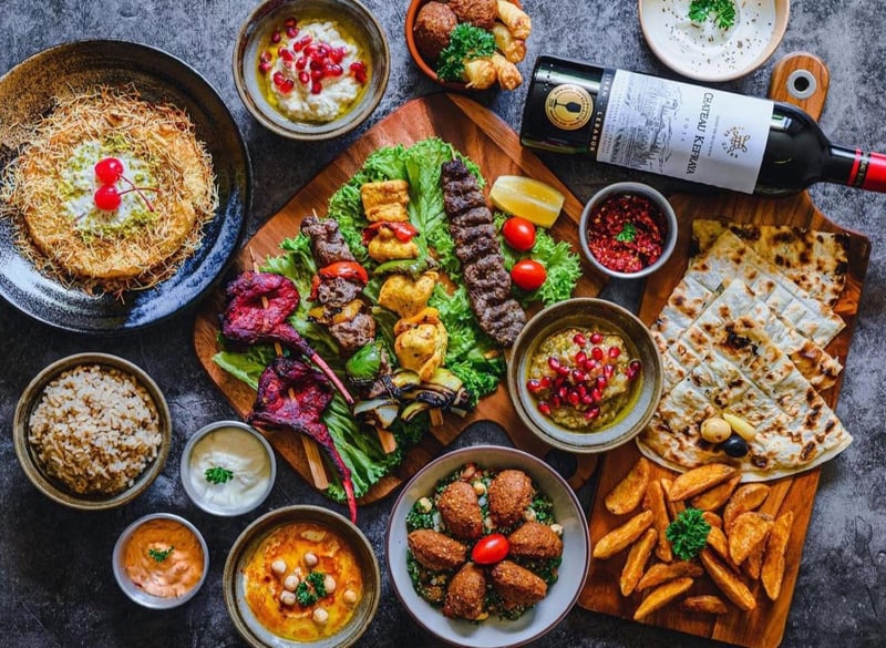 Beirut Grill restaurant in Arab Street