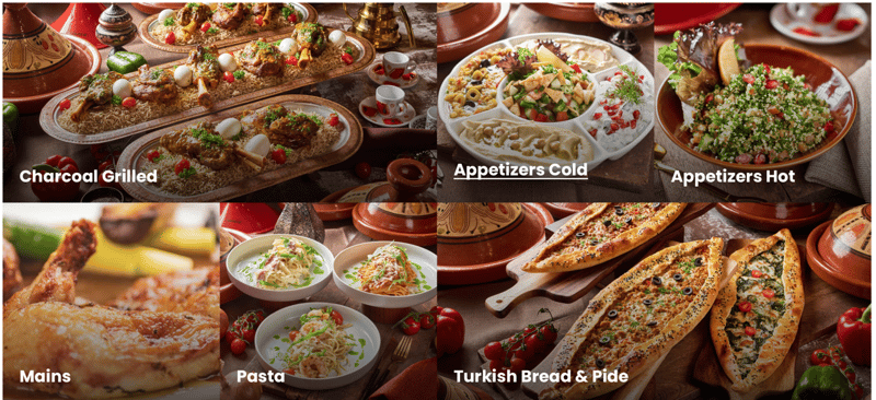 Tarboush restaurant in Arab Street