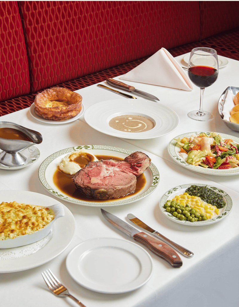 Lawry's The Prime Rib Singapore restaurant in Orchard