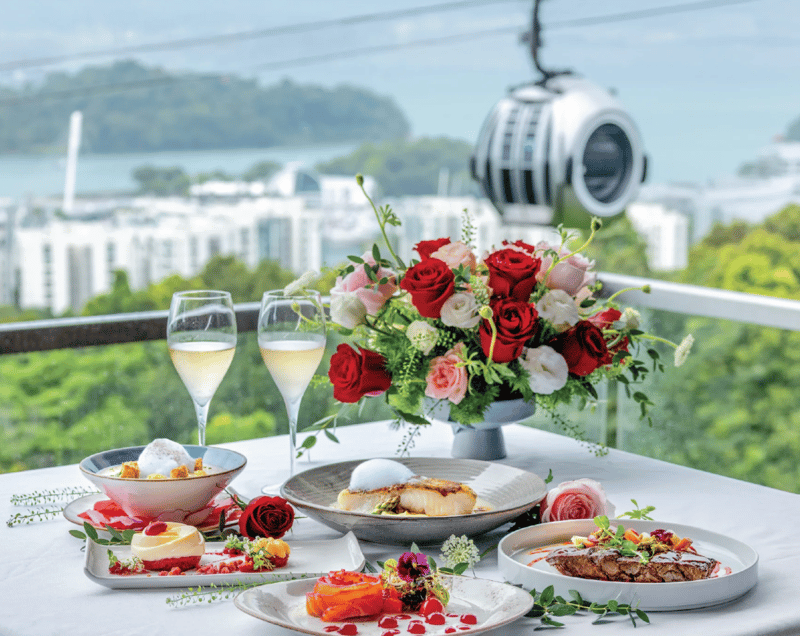 Arbora @ Mount Faber Peak restaurant in Sentosa