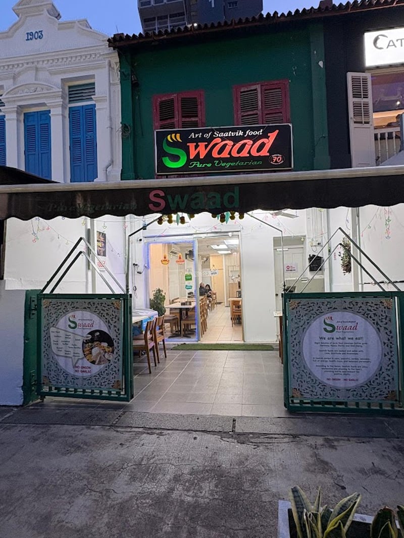 Swaad - Art of Saatvik Food — restaurant in Rochor — main photo