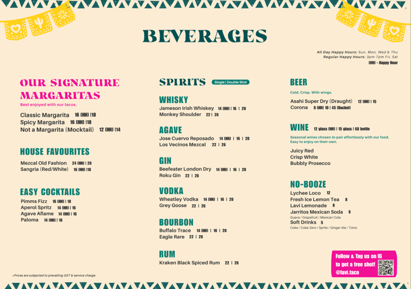 Menu page 2