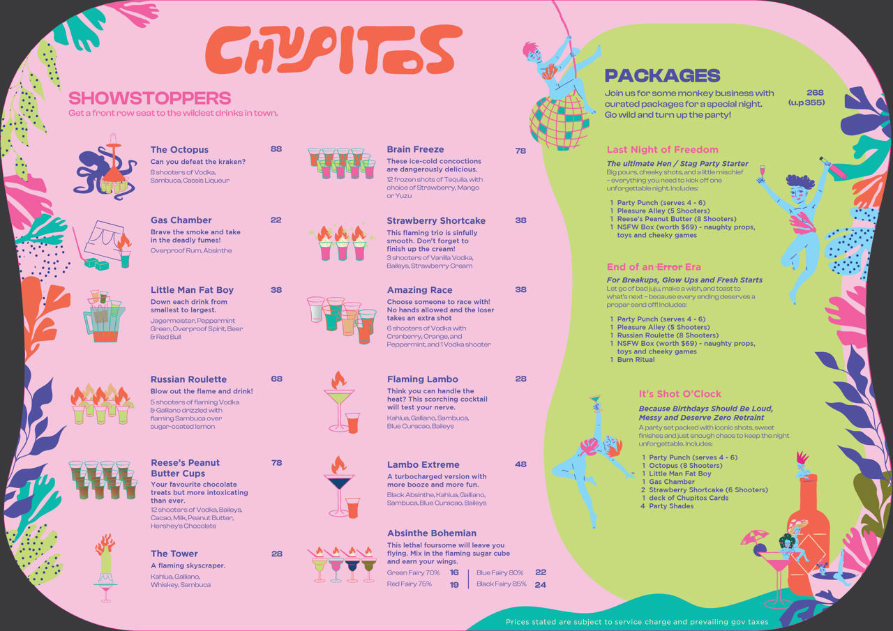 Menu page 3