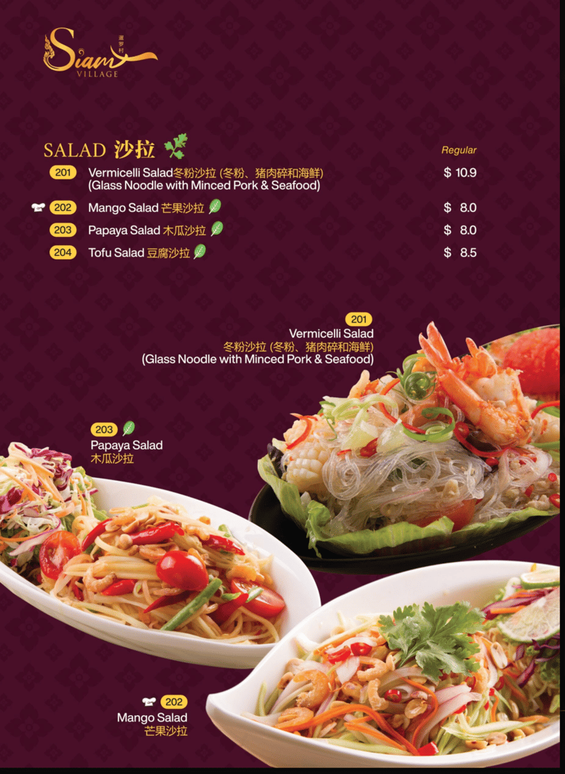 Menu page 2