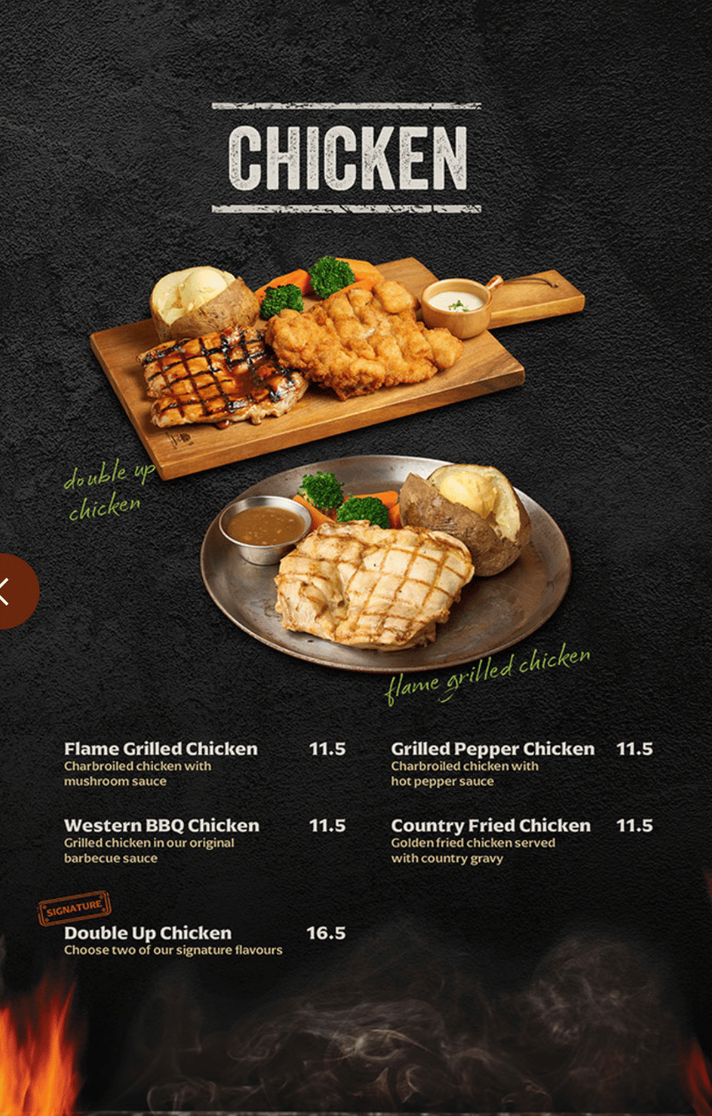 Menu page 4
