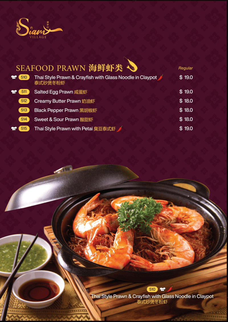 Menu page 6