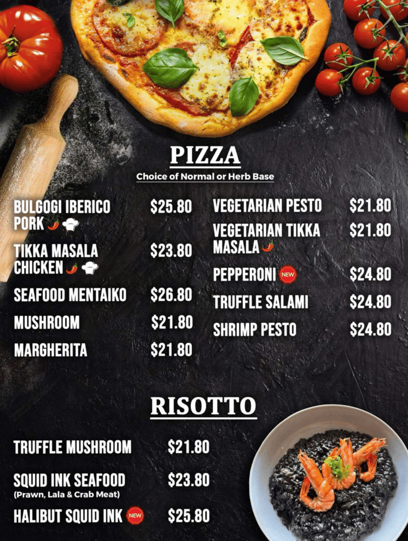 Menu page 5