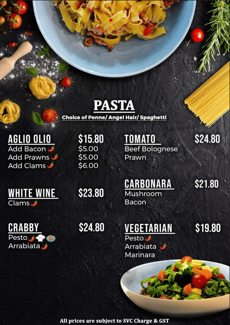 Menu page 4