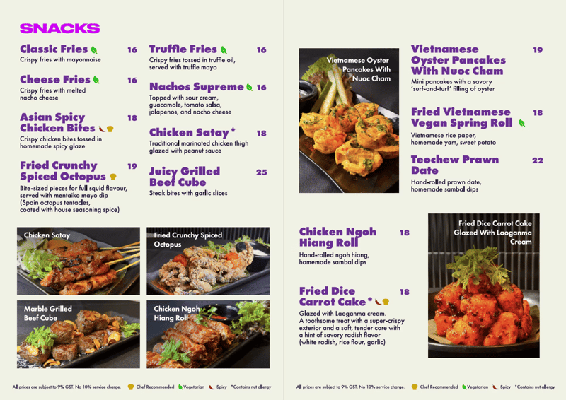 Menu page 3